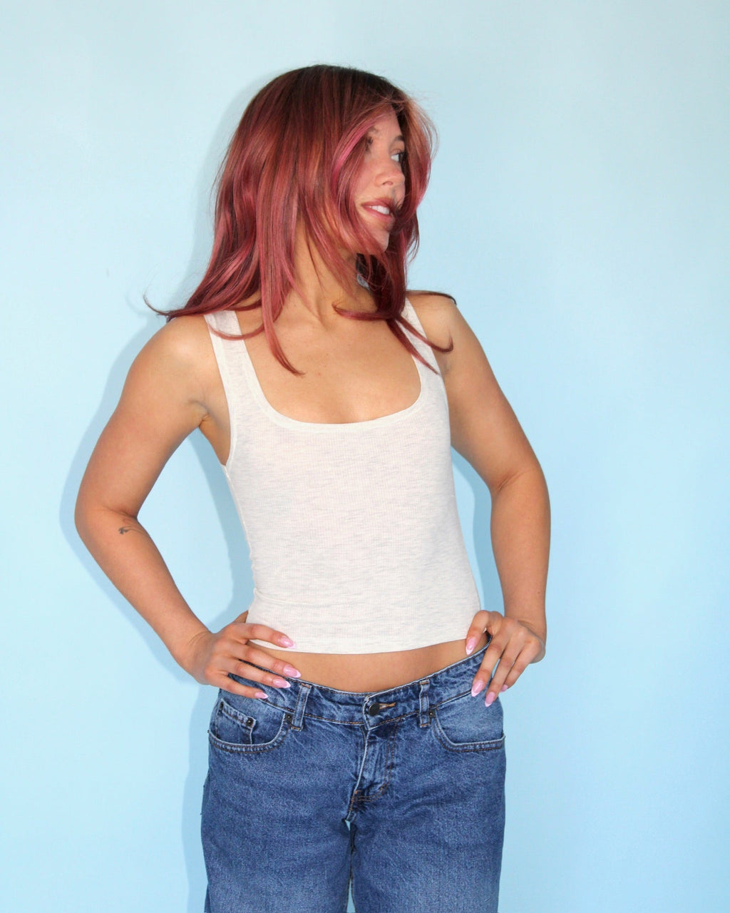 HZL Tank Top // Oatmeal
