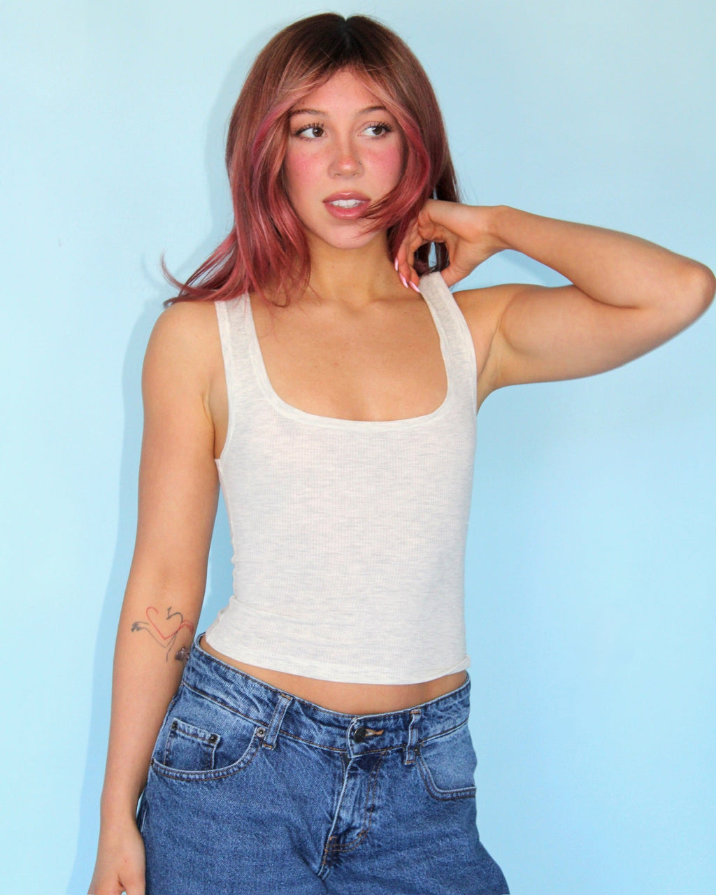 HZL Tank Top // Oatmeal