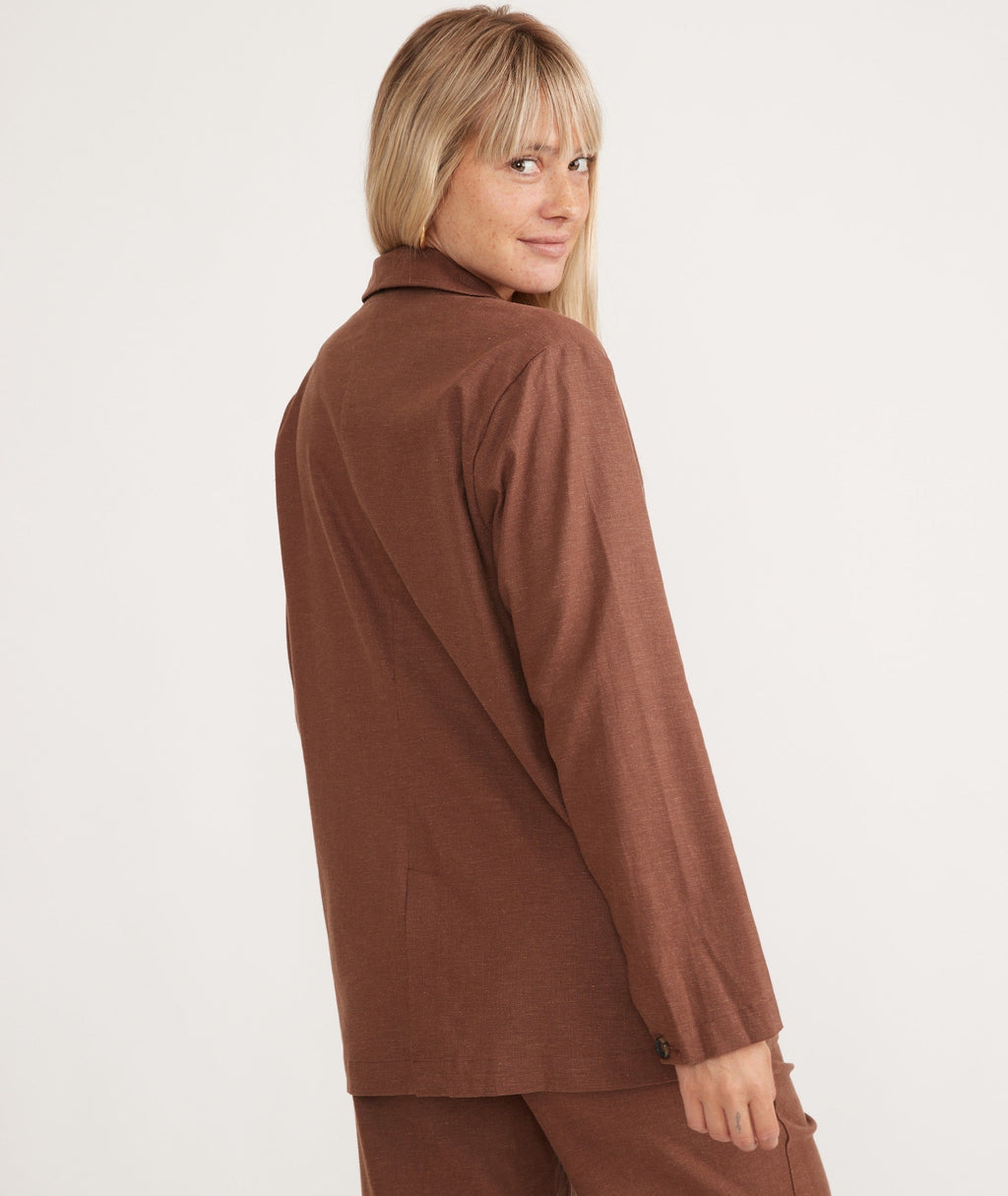 Flora Hemp Blazer