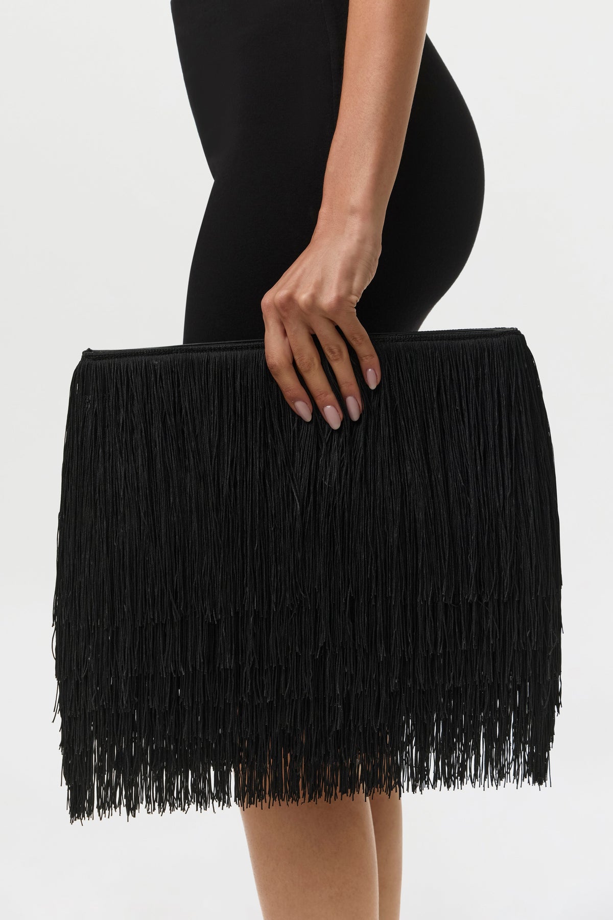 Fringe Statement Clutch