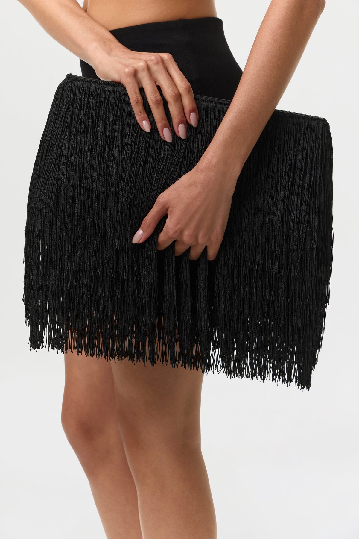 Fringe Statement Clutch