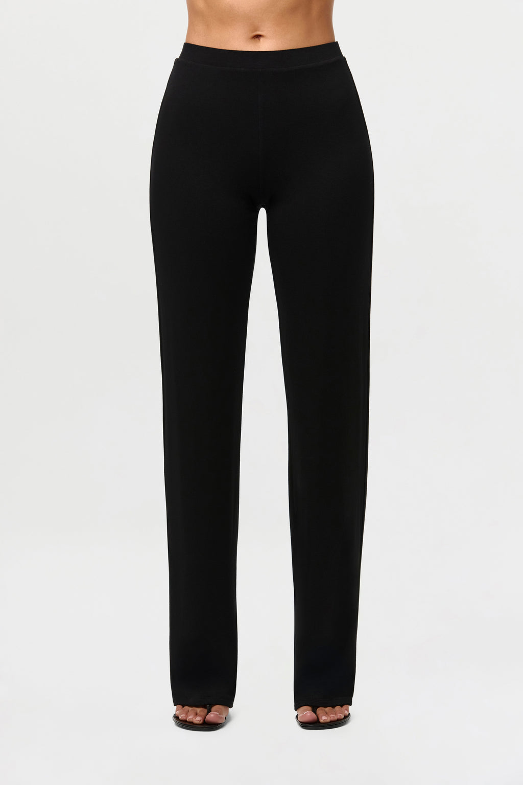Smooth Straight Leg Pants Petite