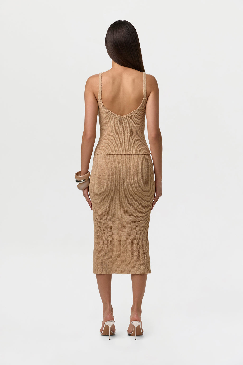 Knit V-Neck Tank Top