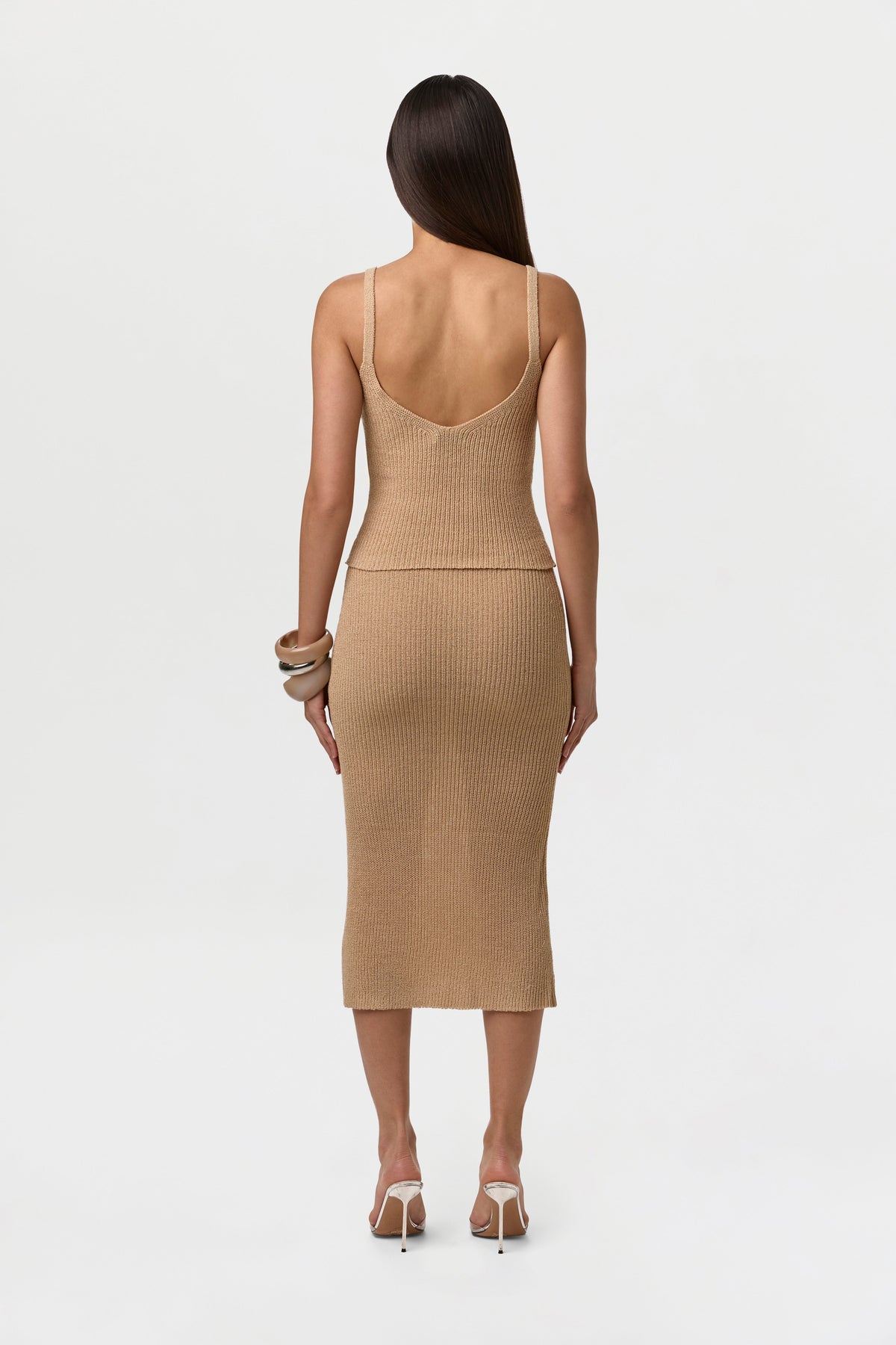 Knit V-Neck Tank Top