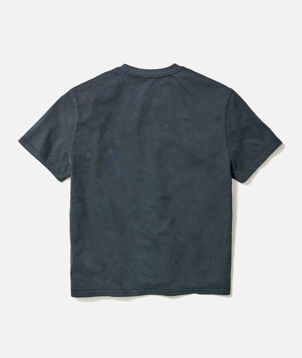 Men's Luxe Jersey Relaxed Tee in Black